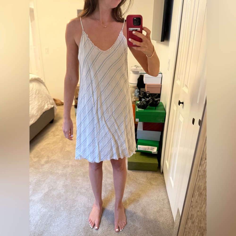 ATM Anthony Thomas Melillo Striped Dress